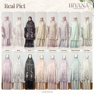 Seradia - Mukena Motif Biyana 2in1