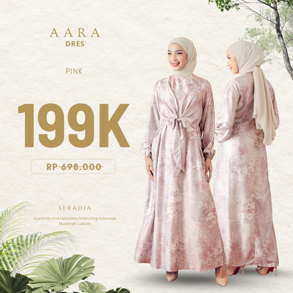Seradia Aara Dress - Pink