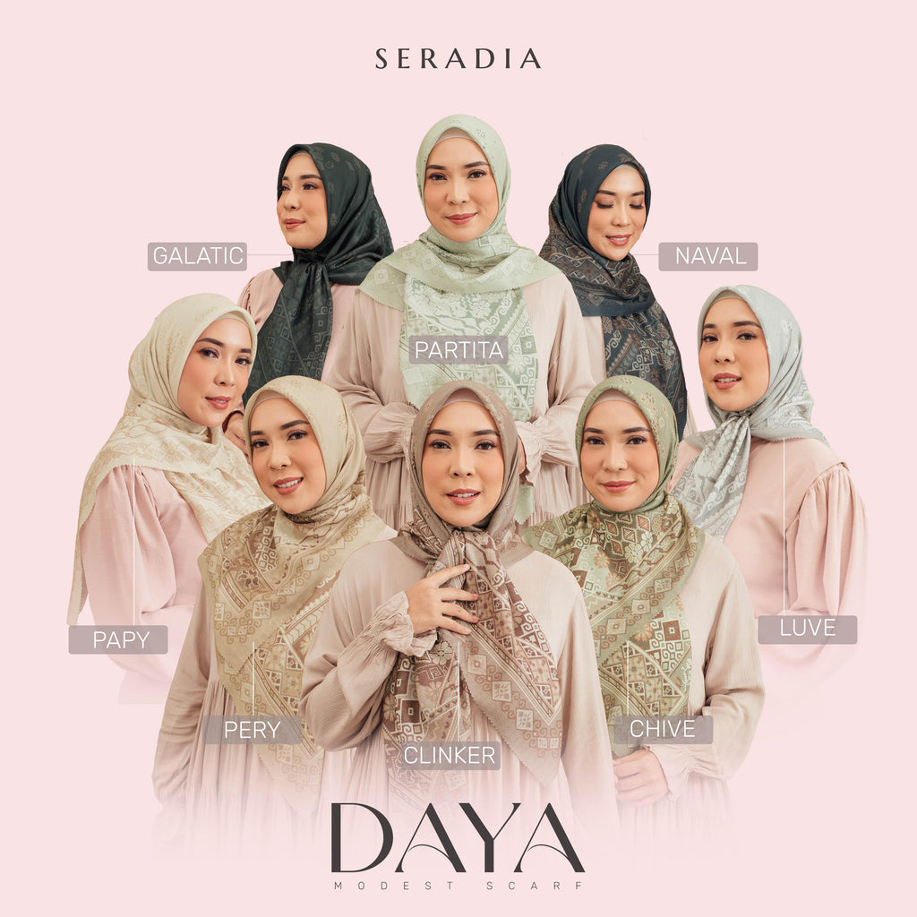 Grade B - Hijab Segi Empat Daya - Seradia x Fitrop