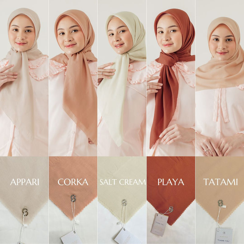 Seradia Hijab Segi Empat - Plainday Scarf 3
