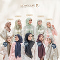 Seradia Hijab Segi Empat Monogram S