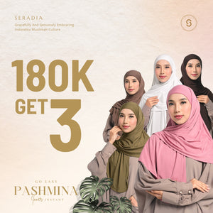 Seradia Hijab Go Easy Pashmina Inner Instant