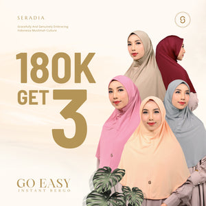 Seradia Hijab Go Easy Bergo Instant