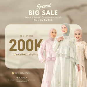 Seradia Camellia Dress - Soft Green
