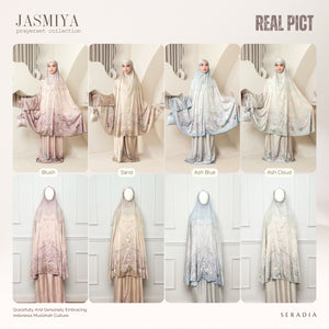 Seradia Jasmiya Prayer Set 2in1 - Free Sajadah Muka