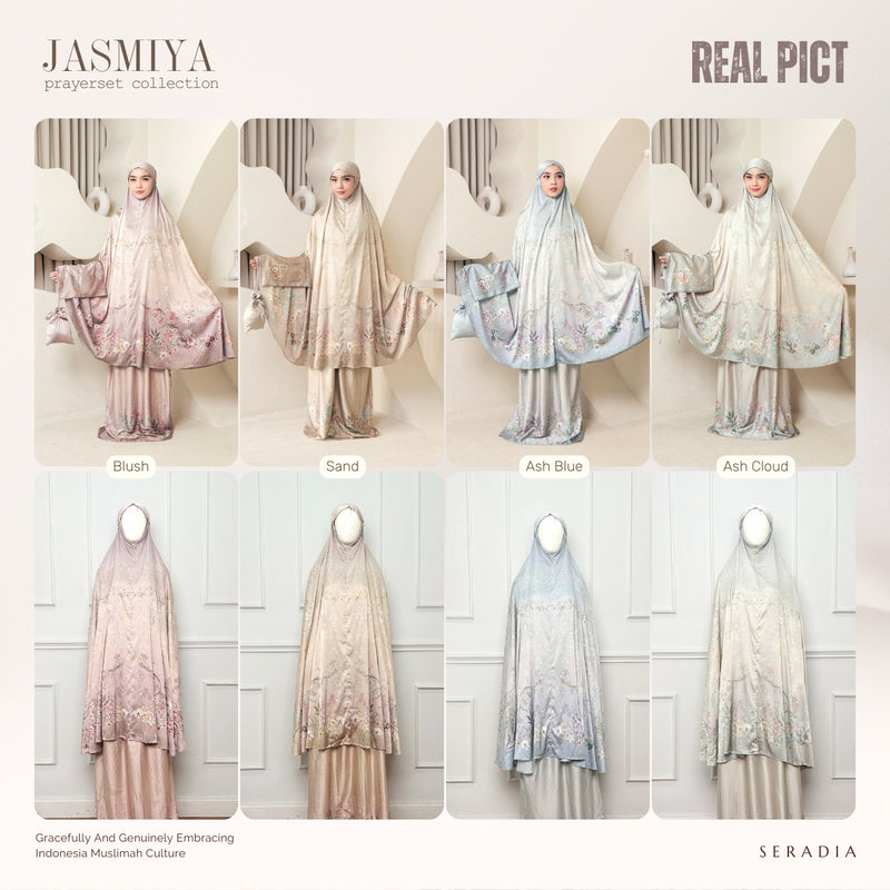 Seradia Jasmiya Prayer Set 2in1 - Free Sajadah Muka