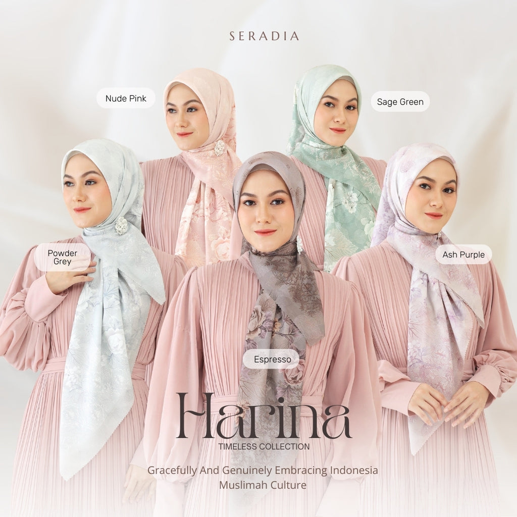 Seradia Hijab Segi Empat Harina