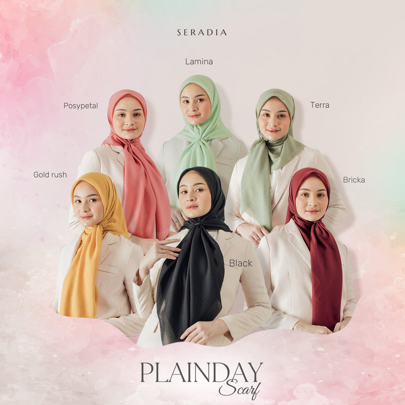 Hijab Segi Empat Plaindayscarf Seradia