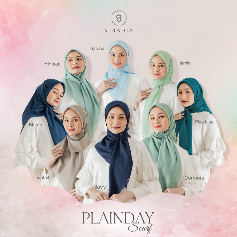 Hijab Segi Empat Plaindayscarf Seradia