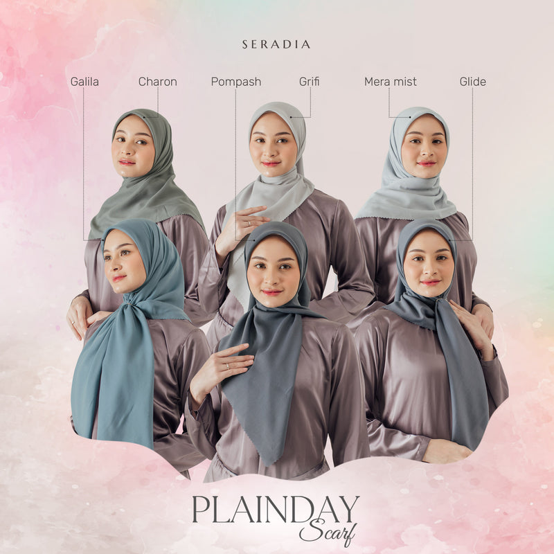 Hijab Segi Empat Plaindayscarf Seradia
