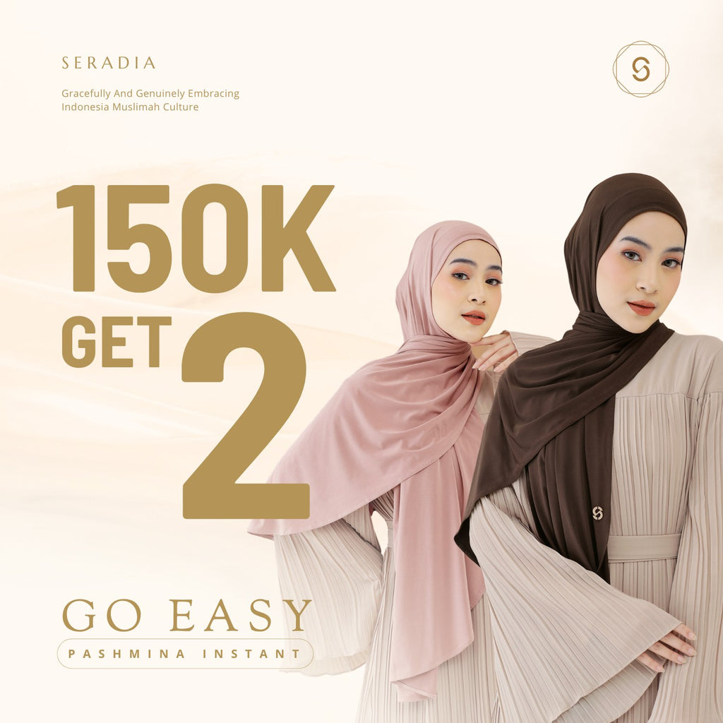 Seradia Hijab Go Easy Instant Pashmina