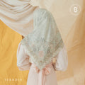 Seradia Hijab Segi Empat Zanitha - Peach Puff