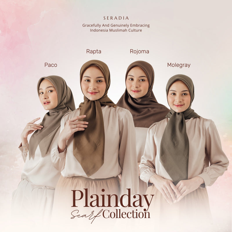 Hijab Segi Empat Plaindayscarf Seradia