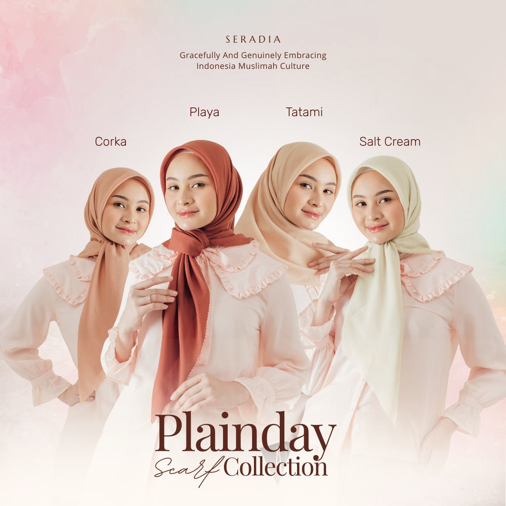 Hijab Segi Empat Plaindayscarf Seradia