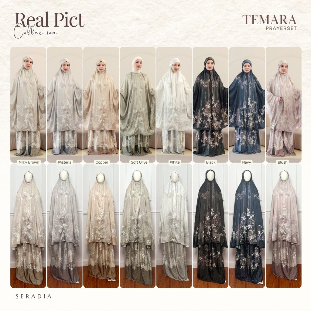 Seradia - Mukena Motif Temara 2in1