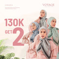 Seradia Hijab Segi Empat Voyage Hello Kitty Collection