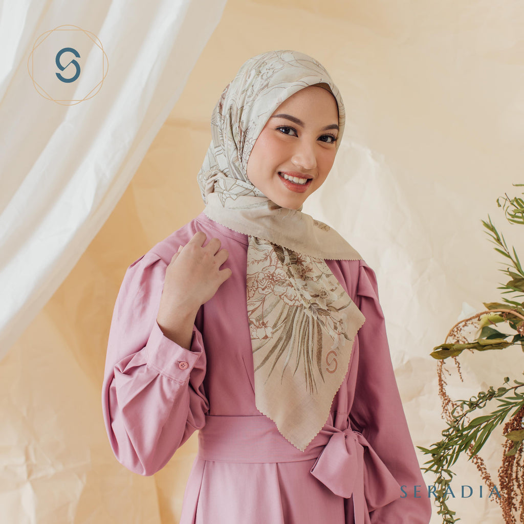 Seradia Hijab Segi Empat Timeless Edition Grade B Evosoft Voal Berteknologi Lembut 2