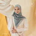 Seradia Hijab Segi Empat Zanitha - Dim Gray