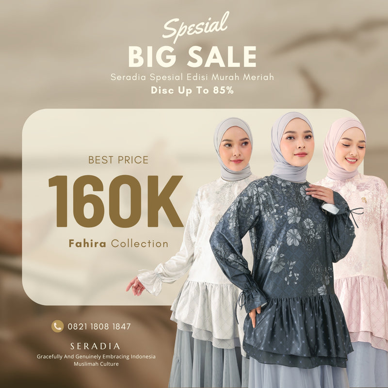 Seradia Fahira Blouse - Pink Blush