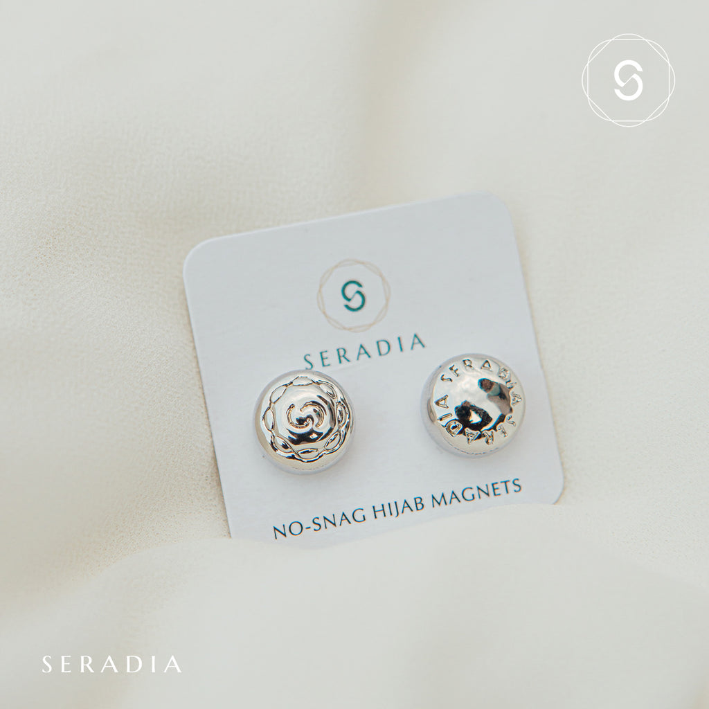 Seradia Pin Magnet No Tear Silver