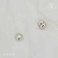 Seradia Pin Magnet No Tear Silver