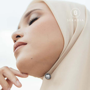 Seradia Pin Magnet No Tear Black