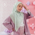 Seradia Hijab Segi Empat Blessed Monogram Hello Kitty Collection