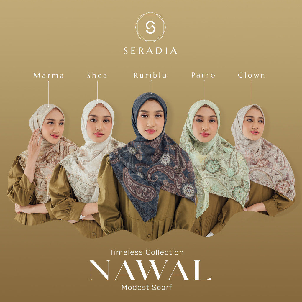Seradia Hijab Segi Empat Nawal