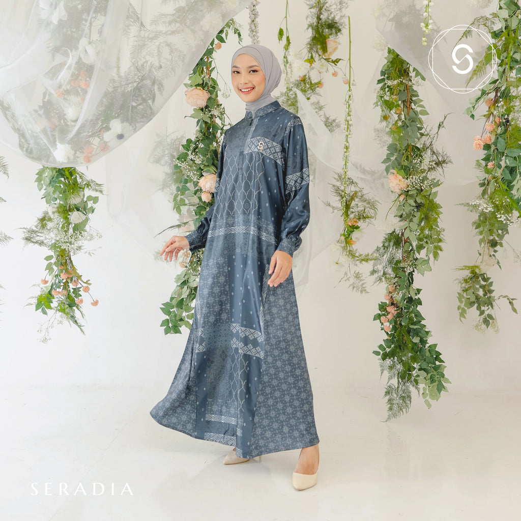 Seradia Asmarani Dress - Navy