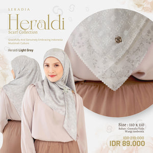 Seradia Hijab Segi Empat Heraldi