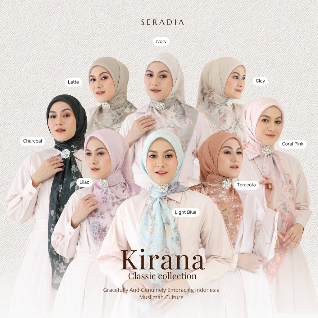 Seradia Hijab Segi Empat Kirana Classic