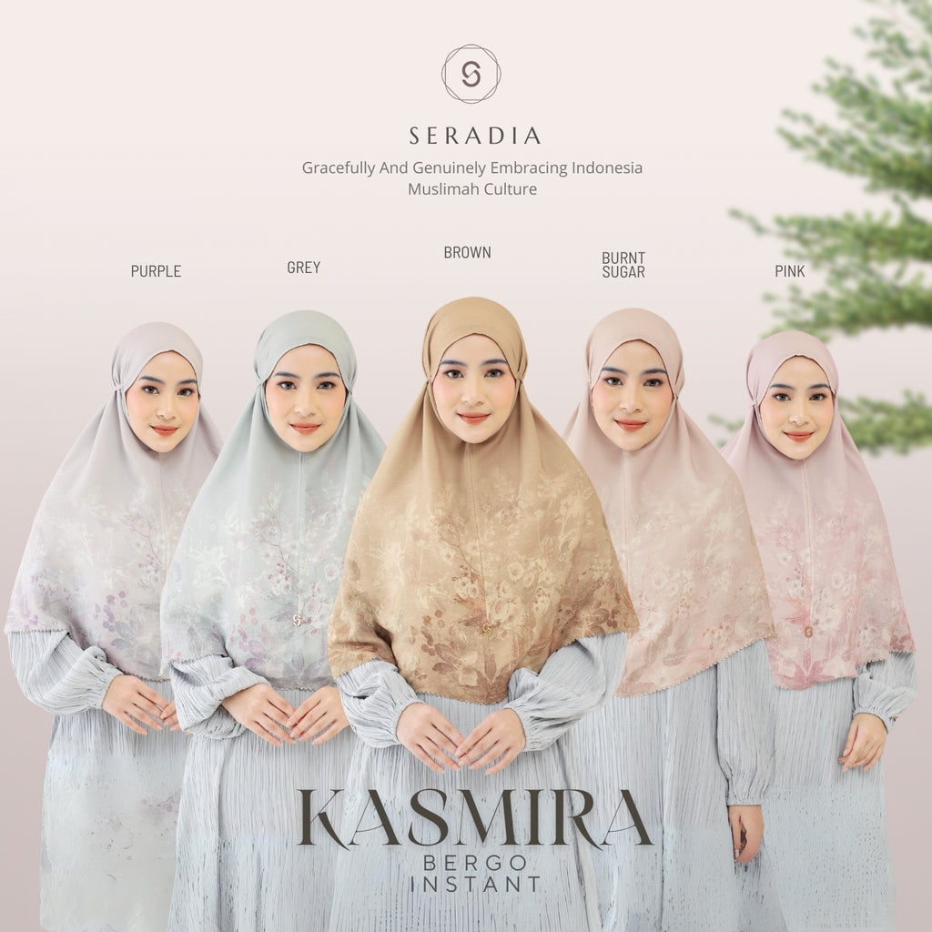 Seradia Hijab Bergo Instant Kasmira Collection