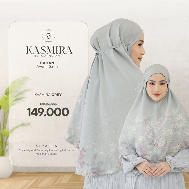 Seradia Hijab Bergo Instant Kasmira Collection