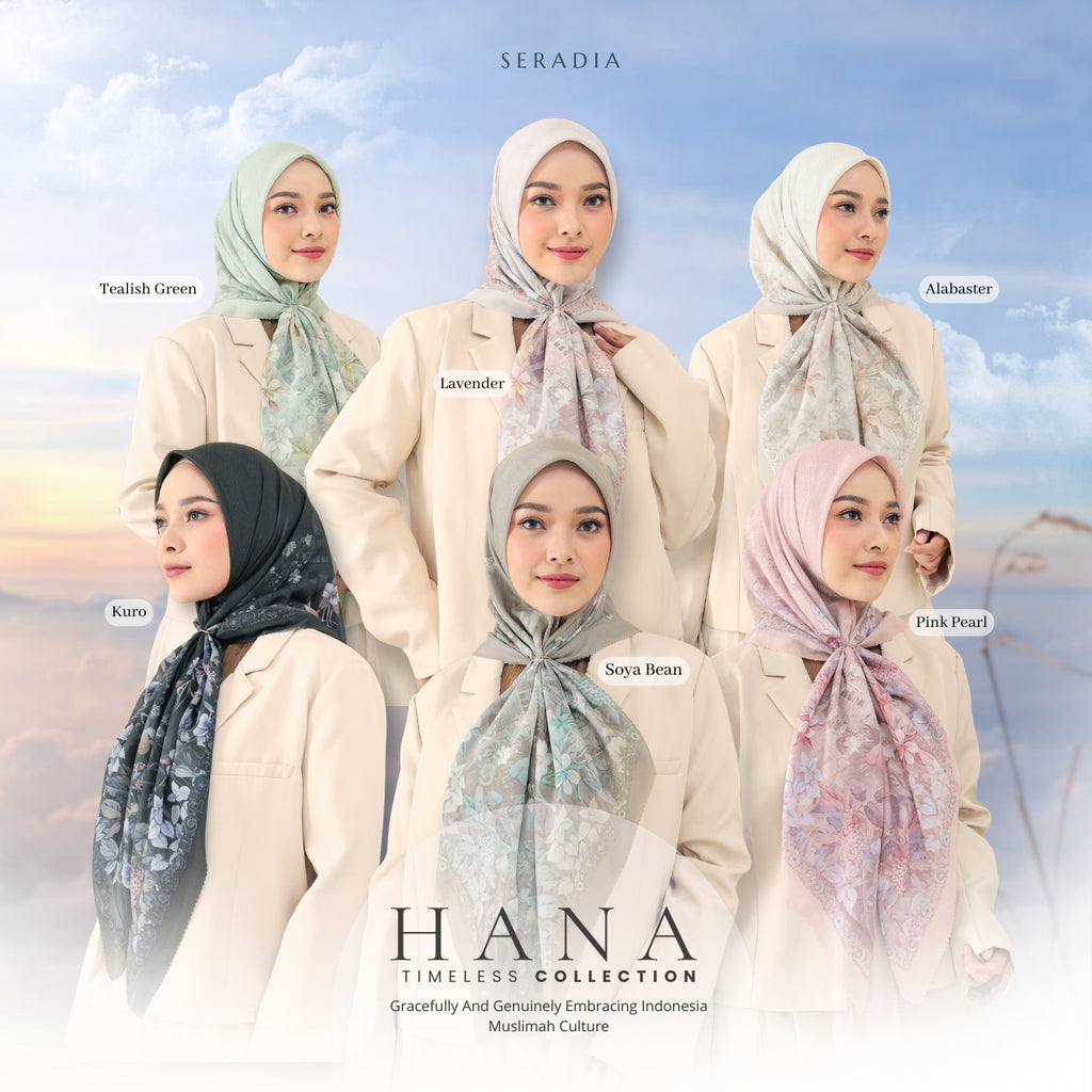 Seradia Hijab Segi Empat Hana Collection