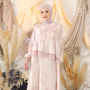 Seradia Camellia Dress - Pink Blush