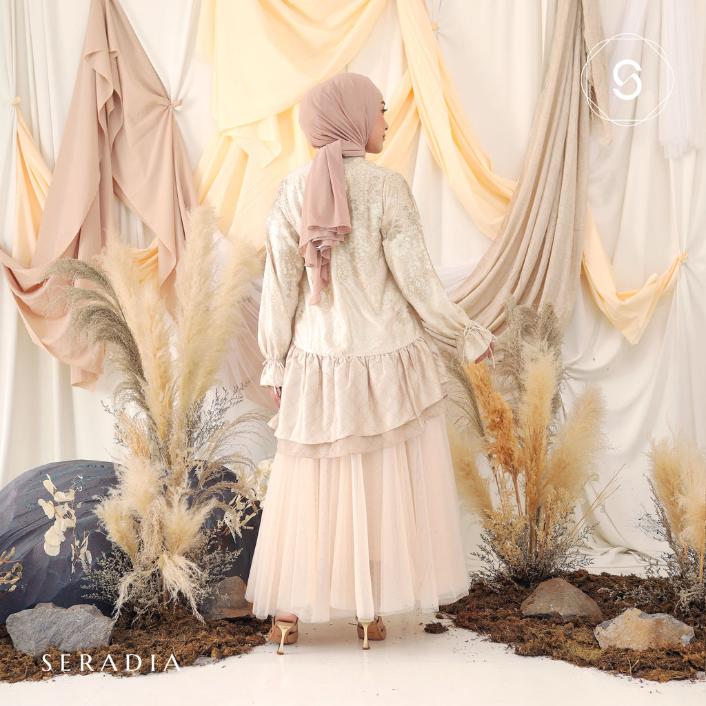 Seradia Fahira Blouse - Peach