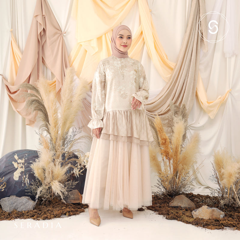 Seradia Fahira Blouse - Peach