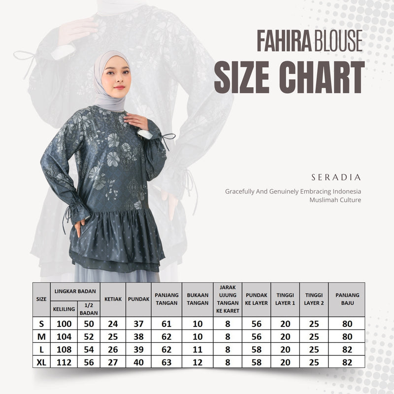 Seradia Fahira Blouse - Peach