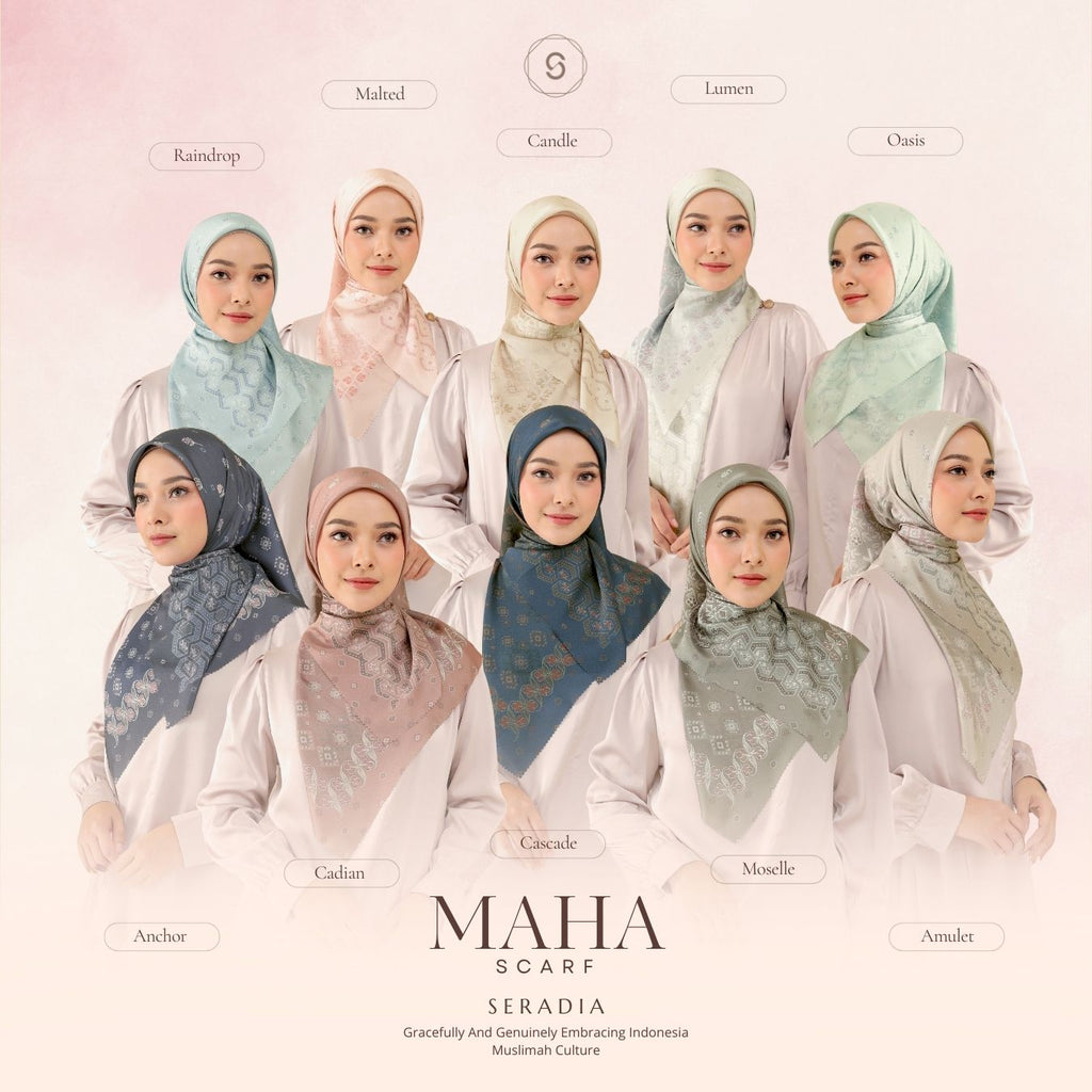 Seradia Hijab Segi Empat Maha Scarf