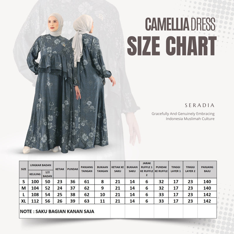 Seradia Camellia Dress - Soft Green