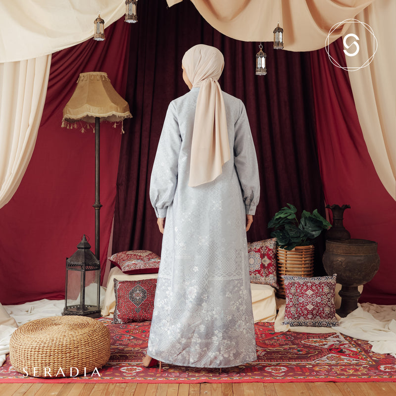 Seradia Afra Dress - Blue Grey