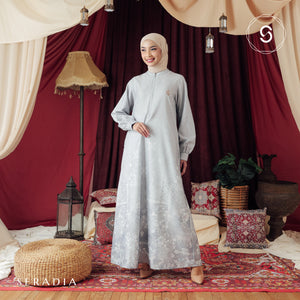 Seradia Afra Dress - Blue Grey