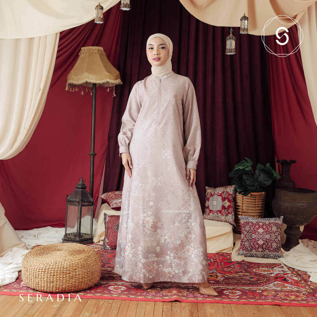 Seradia Afra Dress - Dusty Pink