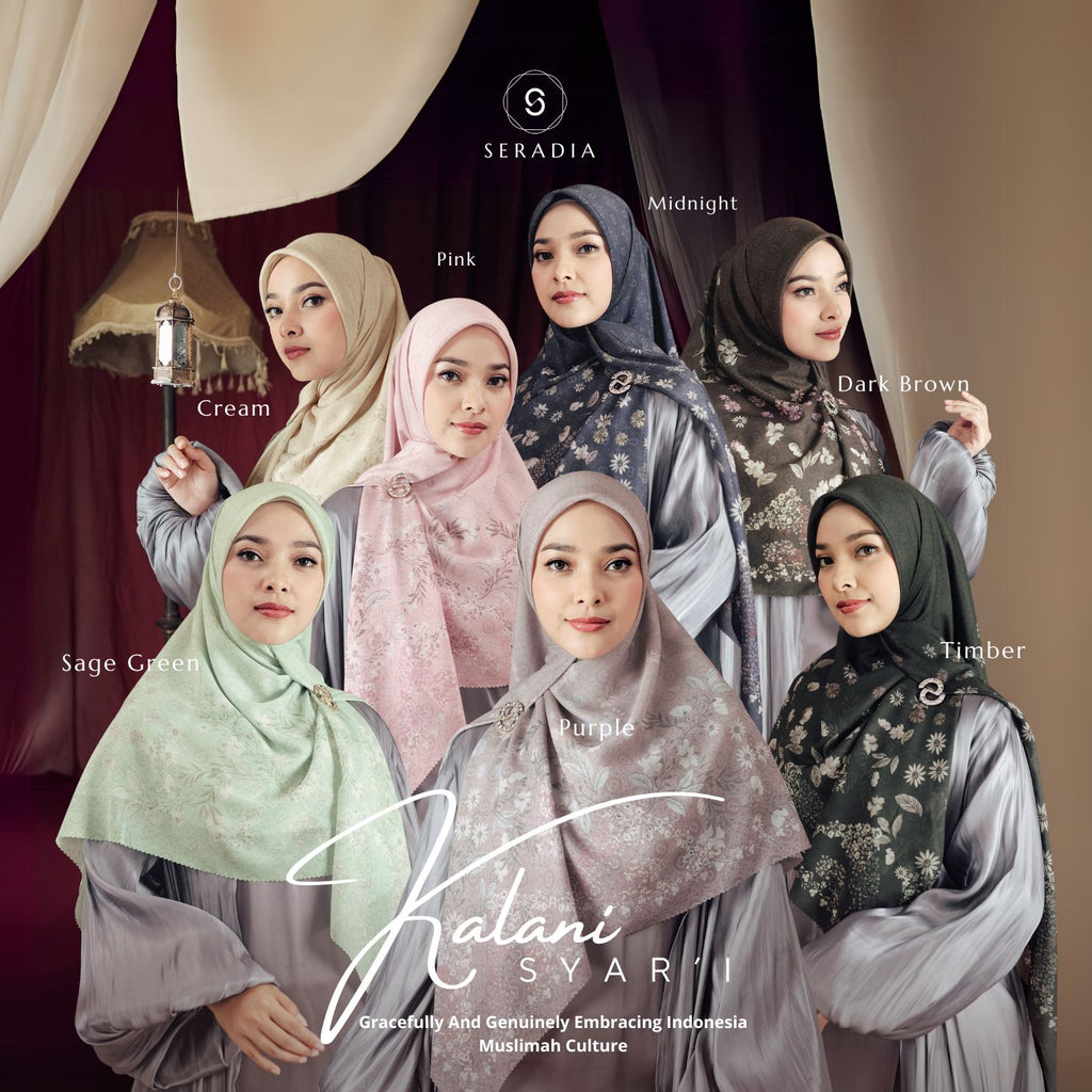 Syar'i Seradia Hijab Segi Empat Kalani Collection