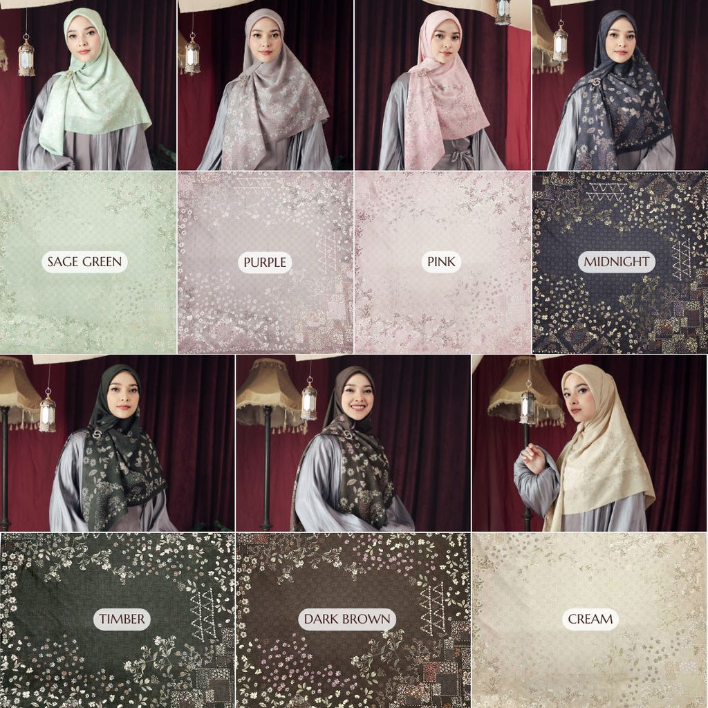 Syar'i Seradia Hijab Segi Empat Kalani Collection