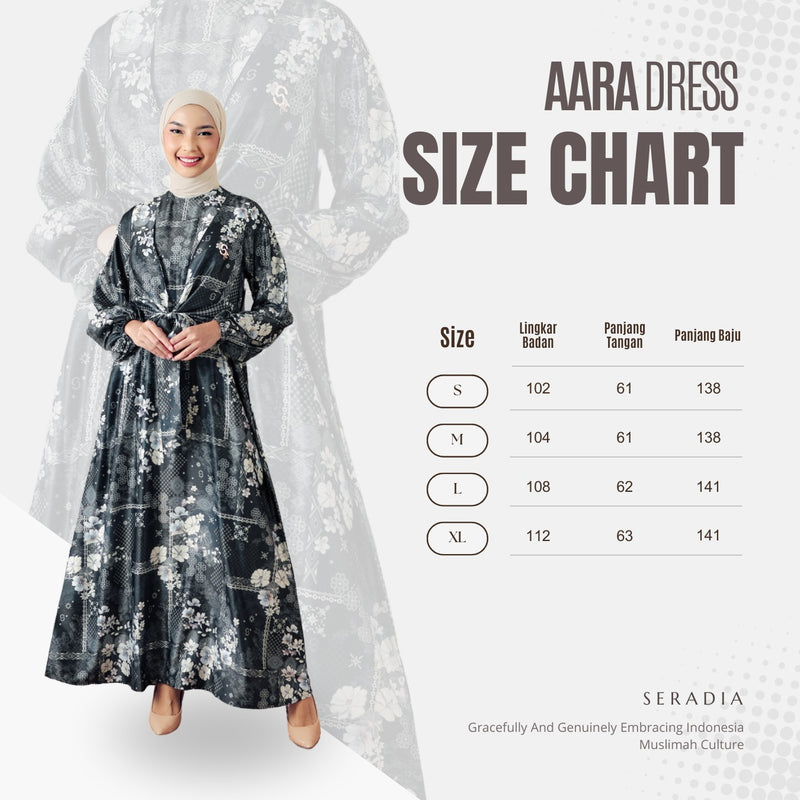 Seradia Aara Dress - Choco Black