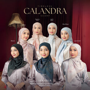 Seradia Hijab Segi Empat Calandra Scarf - Timeless Collection