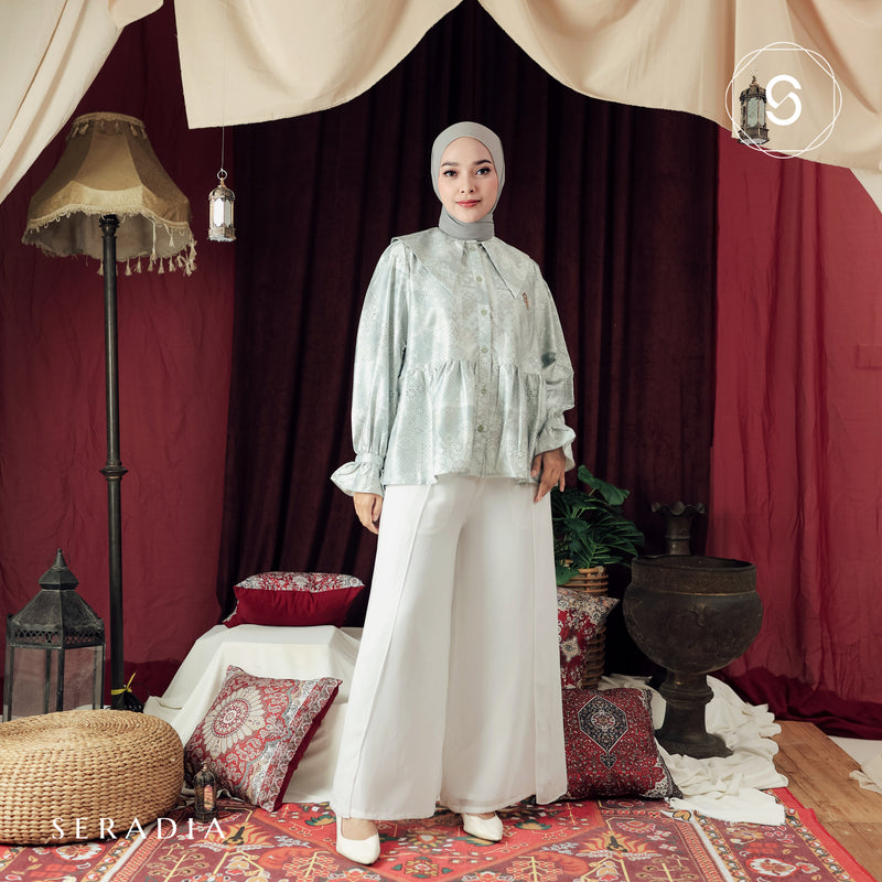 Seradia Rashiqa Blouse - Sage