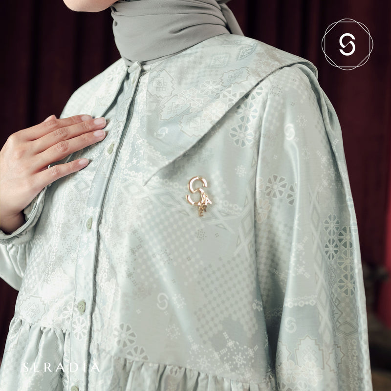 Seradia Rashiqa Blouse - Sage