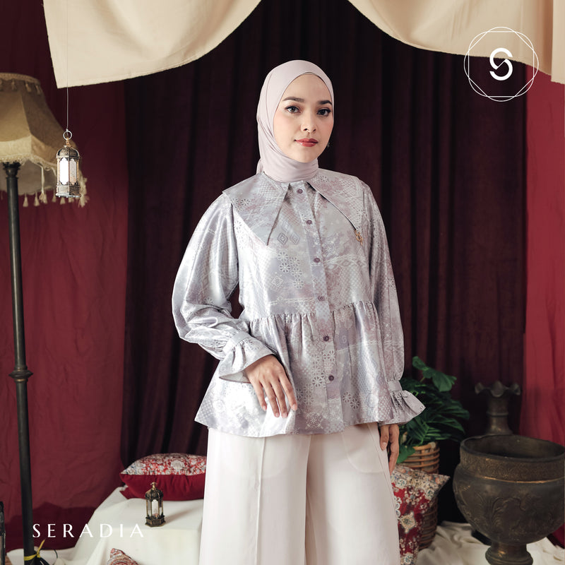 Seradia Rashiqa Blouse - Lilac